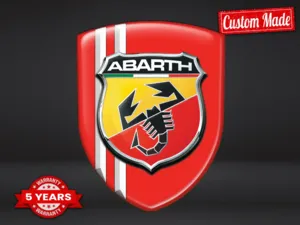 Fiat Abarth Grands Autocollants Auto Résistants Pro Qualité